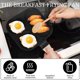 thumbnail image 3 of Sartén para Huevos 3 en 1 Sartén para Huevos Sartén Antiadherente para Tortillas con de Madera Sartén para Cocinar Huevos para el Desayuno en la Cocina A, 3 of 5