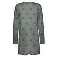 thumbnail image 3 of fatyb Women's St. Patrick's Cardigans Long Sleeve Lightweight Open Front Mid Length Outerwear with Pockets, 3 of 5