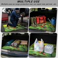 thumbnail image 3 of Yuyamidu Funny Frog 29 x 39 Inches Car Trunk Mat, Skid-Resistant Bottom Universal Cargo Liner for SUV Sedans, Stain Resistant Machine Washable Auto Interior Accessories, Green, 3 of 7