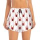 thumbnail image 2 of Balery Spiders Insects Pantalones cortos deportivos para mujer con forro y dos bolsillos, elásticos, para entrenamiento, gimnasio, yoga-Small, 2 of 7