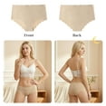 thumbnail image 2 of UNEEI Seamless Underwear High Waisted No Show Briefs Soft Stretch Women’s Panties,5 Pack, 2 of 7