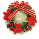 thumbnail image 2 of Christmas Ball Snow Wreath Christmas Decoration Door Pendant Merry Christmas Welcome Wreath Farm Decoration Wreath, 2 of 4