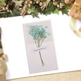 thumbnail image 5 of SIfdSeng Get it Fast Christmas Charm Dried Flower Greeting Card Festive Design Natural Holiday Sentiments Idea, 5 of 5