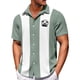 thumbnail image 2 of Men's Hawaiian Printed Button Short Sleeve Shirts Men's Casual Fashion Short Sleeve Shirts 4XL, 2 of 4