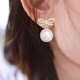thumbnail image 5 of WILLBEST Conjunto De Aretes Para Mujer, Aretes Tipo Botón, Aretes De Mujer, Aretes De Temperamento De Moda. 22, 5 of 5
