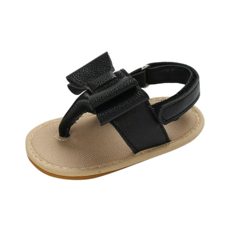 

Relanfenk Baby Girl Shoes Toddler Summer Bowknot Anti-Slip Walking Prewalker Sandals Shoes