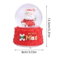 thumbnail image 4 of HWRETIE Christmas Music Box LED Light Decorative Ornament, 4 of 7
