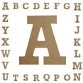 Craft Wooden Unfinished Letter 4" Y, Wood Wall Letter, Rockwell Font
