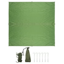 YSNOOWE Camping Tarp Polyester For Park Leisure 1 Set 117.9X117.9X0.04in