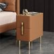 thumbnail image 2 of Nordic Style Bedroom Bedside Table Nightstand Modern Narrow Surface Self Contained Wooden Tables De Nuit Bedroom Furniture WK My Lux Decor Round, 2 of 21