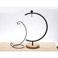 thumbnail image 3 of WHAMVOX Container Hanging Vase Holder Micro Landscape Holder Air Plant Holder Black, 3 of 8