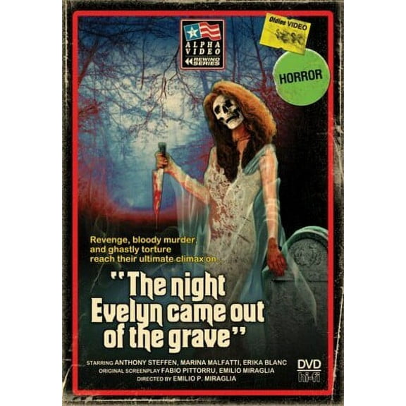 The Night Evelyn Came Out of the Grave (Alpha Video Rewind Series) (DVD), Alpha Video, Horror