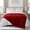 Burgundy, variant on IR Imperial Rooms Fleece Bed Throw Blanket, Plush, Travel and Couch Fuzzy, Cozy Washable Ultrasoft Twin Size Black