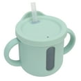 thumbnail image 3 of Taza De Entrenamiento De Silicona, Tazas Para Sorber, Asas Dobles, Ligeras, 3 of 7