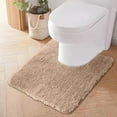 thumbnail image 4 of U-Shaped Anti-Slip Toilet Mat & Bathroom Rug Set - Thickened Absorbent Waterproof Floor Mats for Home, 4 of 4