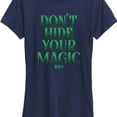 thumbnail image 3 of Wicked - Dont Hide Your Magic - Women's Short Sleeve Graphic T-Shirt, 3 of 5
