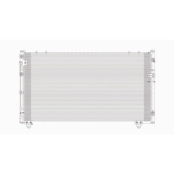 A/C Condenser Fits select: 2000-2006 TOYOTA TUNDRA
