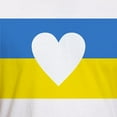 thumbnail image 3 of CafePress - Ukraine Heart T Shirt - Fitted T-Shirt, Vintage Fit Soft Cotton Tee, 3 of 4