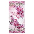 thumbnail image 2 of Bcylexb Colorful Floral Beach Towels, 20"x 40" Soft Absorbent Quick Dry Lightweight Summer Towels for Swimming Pool Beach Shore, 2 of 6