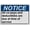 Warning Sign 4, variant on Weatherproof Horizontal ANSI Payment Policies Sign (Machine accepts $1, $5, $10 and $20 bills) 8 in" x 12 in" UV Resistant Indoor Outdoor Workplace Insdustrial Caution Danger Warning SIgn