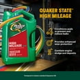 thumbnail image 4 of Quaker State High Mileage 5W-20 Motor Oil, 5 Quart, 4 of 6