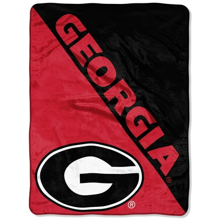 NCAA Georgia Bulldogs ?Halftone? 46?x 60? Micro Raschel Throw