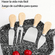 thumbnail image 3 of "Juego De Cuchillos Para Queso De Acero Inoxidable, 4 Piezas Lab.G, Bordó ", 3 of 5