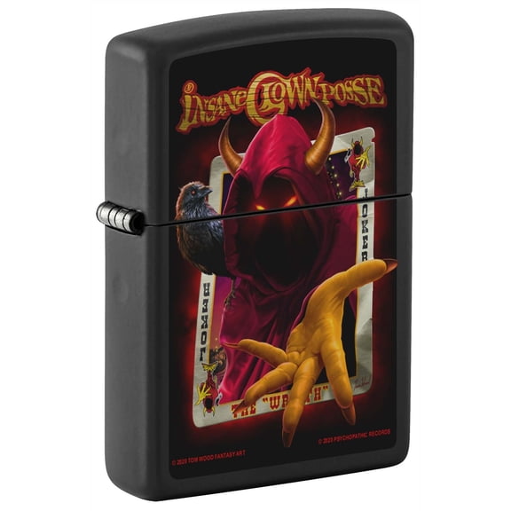 ICP The Wraith - Black Matte Zippo Lighter