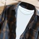 thumbnail image 5 of Fiudx Blusa Informal de Manga Larga con Cuello Vuelto para Hombre, Tela Suave y Cómoda, Ideal para El Trabajo, Fiestas y Bodas, Ideal para Salidas de Primavera y Otoño, Estilo Único y Moderno., 5 of 5