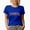Royal Blue, variant on Thankful Mini, Mother-To-Daughter Thanksgiving Day or Mother's Day Merch Gift, Black T-Shirt, 2XL