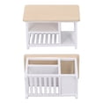 thumbnail image 4 of Mesa de almacenamiento para casa de muñecas mesa de casa de muñecas en miniatura de madera de haya para decoración ANGGREK Otros, 4 of 8