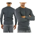 thumbnail image 2 of ToBeInStyle Men's Medium Weight Long Sleeve Waffle Knit Classic Thermal Shirt, 2 of 7