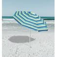 thumbnail image 4 of Caribbean Joe 6.5' Tilting Double Canopy Beach Umbrella with Case, 4 of 8