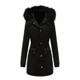 thumbnail image 2 of Women's Winter Coat Warm Puffer Jacket Waterproof Winter Parka Coat with Hood, 2 of 4