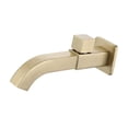 thumbnail image 2 of Grifo de agua potable, grifo para fregadero, accesorios de baño cuadrados, grifo de baño de un solo orificio, grifo de cocina para restaurante, baño, parte dorada abierta, 2 of 8
