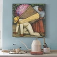 thumbnail image 3 of Diego Rivera 《The Flower Carrier》 Wall Art Prints Paintings Canvas Poster Gifts Canvas Painting Poster Wall Art Decorative Picture Prints Modern Decor 16x16inch(40x40cm), 3 of 5