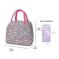 thumbnail image 1 of Kwlinmg Lunch Sacs à Sacs à Lunch Isolés en Papier pour Femmes Sac Compact Réutilisable Sac Isotherme, 1 of 3