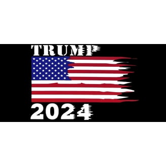 Trump Ramaswamy 2024 Bumper Sticker - 4x9 Inch Decal, Waterproof Vinyl, Made In USA
