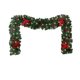 thumbnail image 2 of Borde Navideño de 2,7 Metros con Piñas Rojas y Frutos Brillantes para Decoración Navideña., 2 of 6