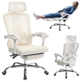 thumbnail image 1 of Yeshouse Silla de oficina ergonómica de malla, silla de escritorio con respaldo alto y reposapiés retráctil, 1 of 12