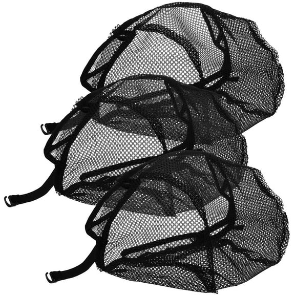TABLZONE 3 Pcs Black Hair Net Caps Small Hair Weaving Mesh for Women Comfortable Fit for Various Occasions