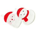 thumbnail image 2 of Holiday Kitchen Towels 2 Pcs Christmas Hand Towels Absorbent Assorted Color Designed For Bathroom Use, 2 of 5
