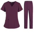 thumbnail image 1 of Nurse Women Fabric Short Sleeve Medical Uniforms, 1 of 5