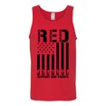 thumbnail image 2 of Wild Bobby Remember Everyone Deployed RED Support Our Troops Military Black Flag Men Tank Top, 2 of 6