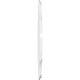 thumbnail image 3 of 18"OD x 3"ID x 6 1/4"C x 1"P Percival Architectural Grade PVC Contemporary Ceiling Medallion, Two Piece, 3 of 11