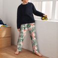 thumbnail image 5 of Disketp Lilies Flowers for Teenagers' Pajama Pants ,Lounge Pants Teen joggers Ideal for Home, School, or Sports-Medium, 5 of 6