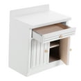 thumbnail image 1 of 1Set Mini Wood Cabinet Simple Design for Kitchen Furniture Decor 8.7x7.5x5in, 1 of 8