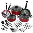 thumbnail image 1 of Batería de Cocina Completa Tramontina Bremen 38 Piezas Rojo, 1 of 2