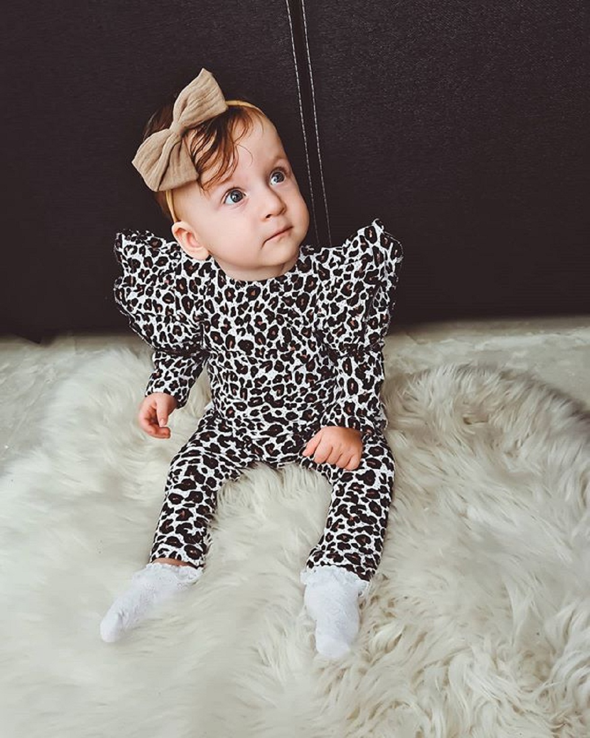 Ziyixin Ziyixin Infants Baby Fall Spring Leopard Jumpsuit Long Sleeve Ruffle Shoulder Buttons Home Sports Sleeping Trousers Walmart Com Walmart Com Ziyixin Ziyixin Infants Baby Fall Spring Leopard Jumpsuit Long Sleeve Ruffle Shoulder Buttons Home Sports Sleeping Trousers Walmart Com Walmart Com