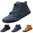 thumbnail image 4 of NOKIO Men's And Women's Winter Same Plush And Thickened High Top Cotton Shoes Couples Comfortable All Cold Proof Snow Boots Men'S Waterproof Winter Shoes, 4 of 5